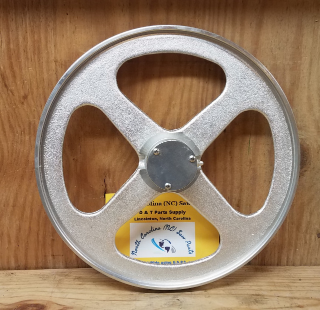 Upper Saw Wheel & Bearing Assembly for Biro 33 & 34 Meat Saws. Replaces A15003U